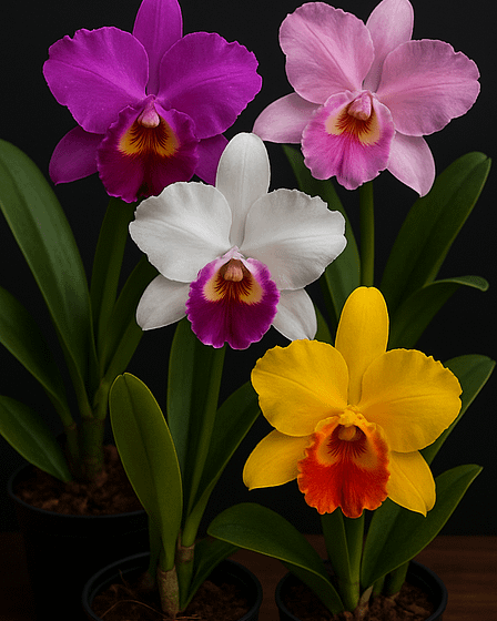 🌸 So bringst du deine Cattleya zuverlässig zum Blühen – Pflegetipps & Blühhilfe 5 Cattleya vielfalt